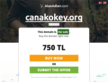 Tablet Screenshot of canakokey.org